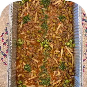 Big Tray of Mushakal Okra