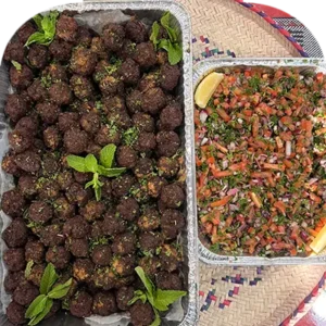 Big Tray of Yemeni Kebab