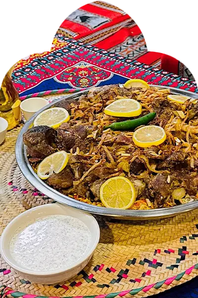 نص ذبيحة لحم مندي |Half Lamb of Mandi