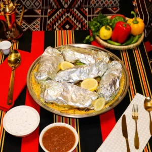 (لحم حنیذ (مدفون | (No.4) Mixed Dishes of Lamb Haneeth