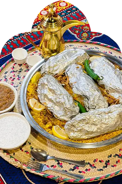 (لحم حنیذ (مدفون | (No.4) Mixed Dishes of Lamb Haneeth