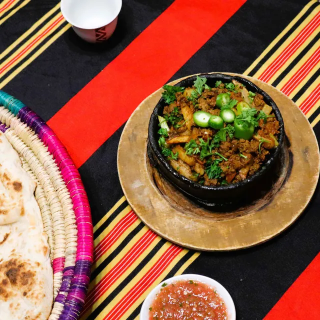 لحم مفروم- دقة | Yemeni Ground Beef